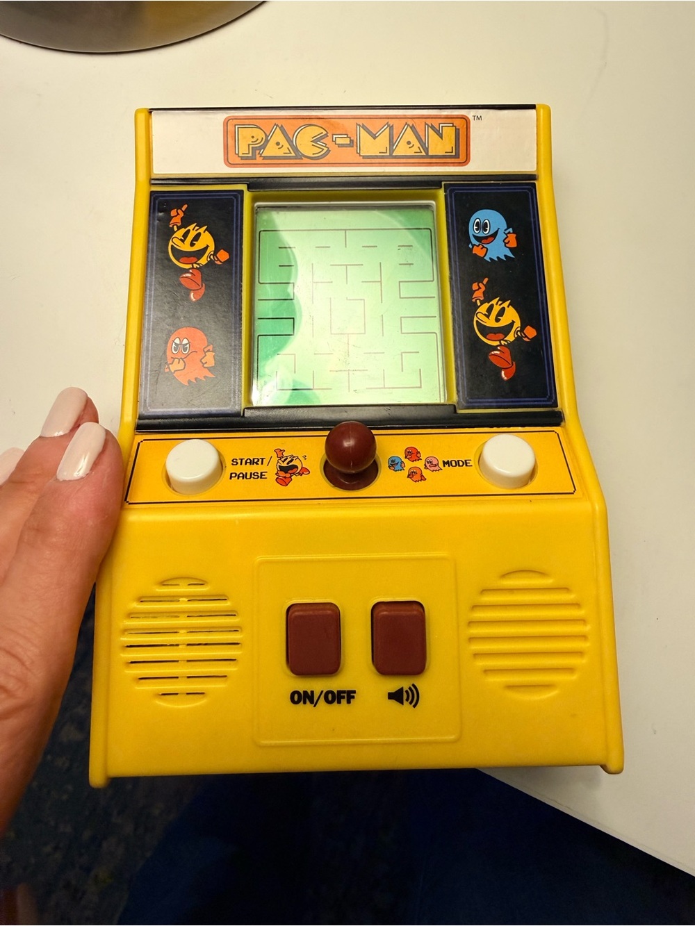 Pac-Man Retro Portable LCD Handheld Game